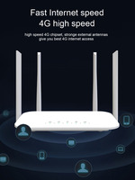 4G CPE 4G router wi-fi karta SIM Hotspot CAT4 32 użytkowników RJ45 WAN LAN bezprzewodowy modem LTE router 5